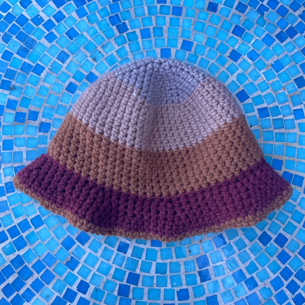 Crochet Desert Bucket Hat